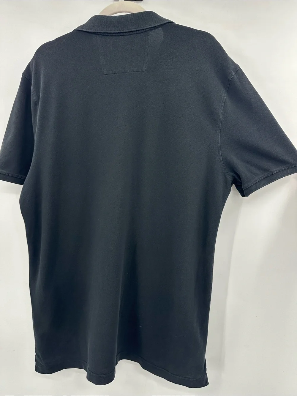 Banana Republic Men's Black Polo with Subtle Logo